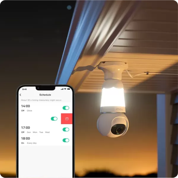 Dahua imou IPC-S6DP-3MOWEB (2.8mm) (3.0MP) Wi-Fi Bulb IP Camera image 2