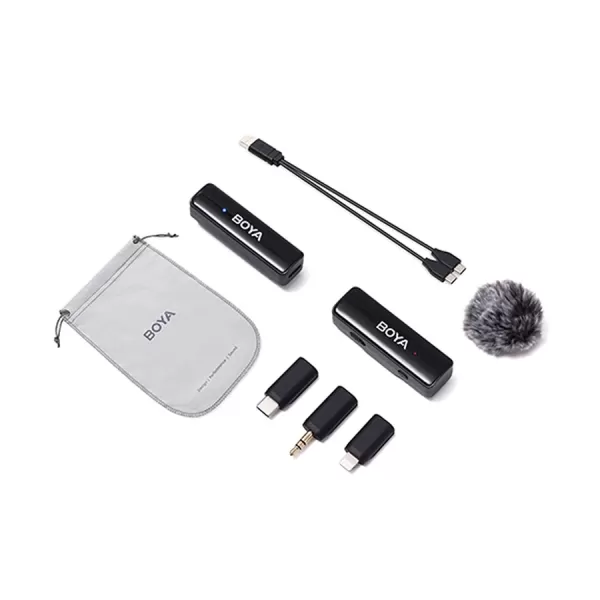 BOYA BOYALINK A1 All-in-one Design Wireless Microphone System for Single user image 8