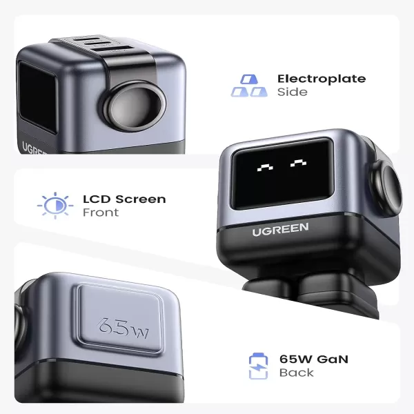 Ugreen Nexode RG 65W USB C GaN Charger(15579) image 4