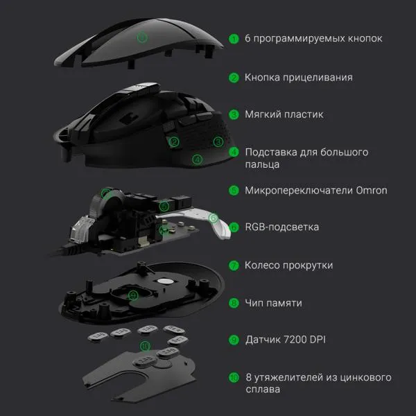 XIAOMI Miiiw 700G RGB Gaming Mouse image 4