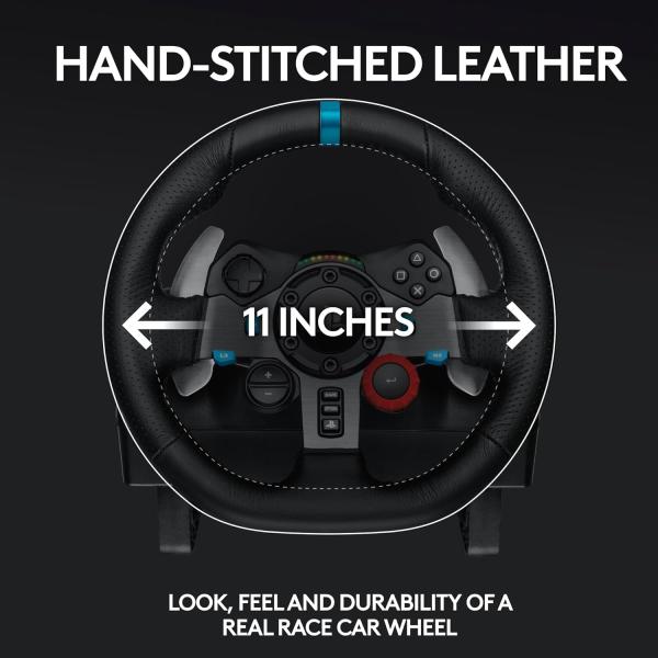 Logitech G29 Driving Force Racing Wheel for PS5, PS4, PC, Mac image 5