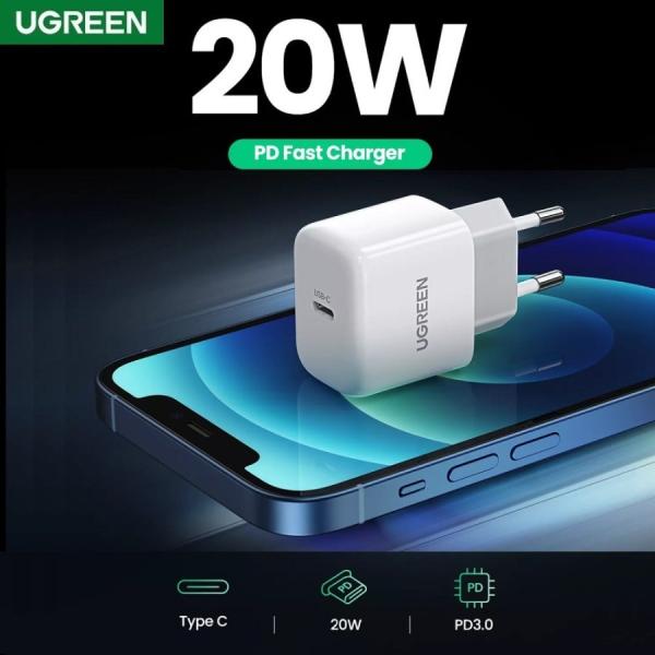 UGREEN CD241 (10220) 20W Mini PD Fast Charger image 5