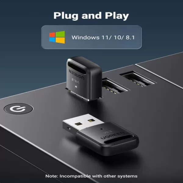 UGREEN 90225 Bluetooth 5.3 USB Adapter image 2