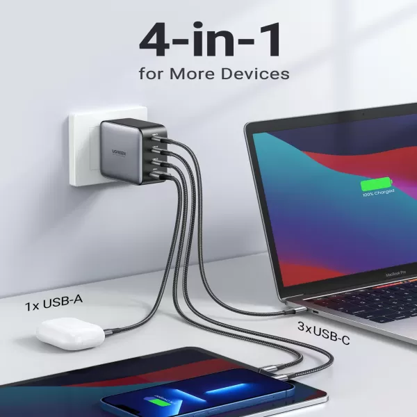 UGREEN 50327 100W Smart Charger EU CD254 image 3