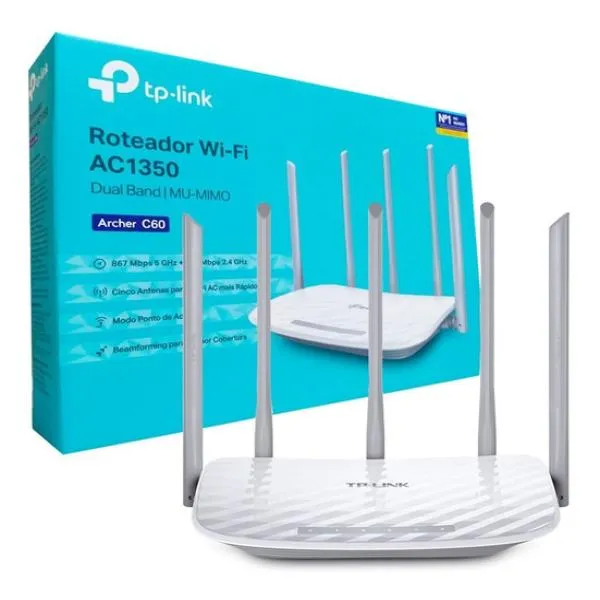 TP-Link Archer C60 AC1350 Wireless Dual Band Router image 4